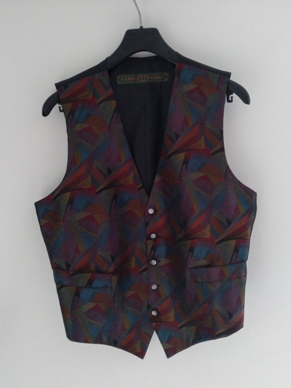 Weste Ciro Citterio dunkel bunt