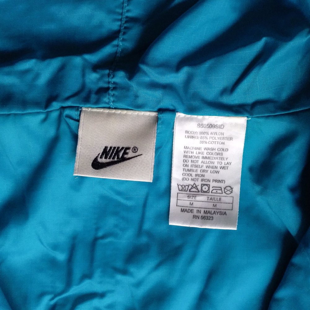 Nike windbreaker training Jacke m M blau türkis grün just do it justdoit selten limited