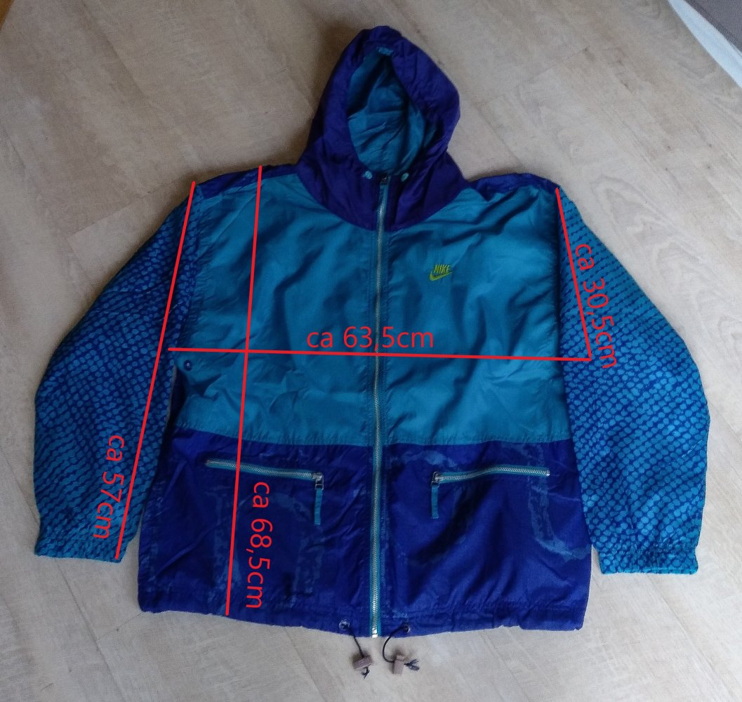 Nike windbreaker training Jacke m M blau türkis grün just do it justdoit selten limited