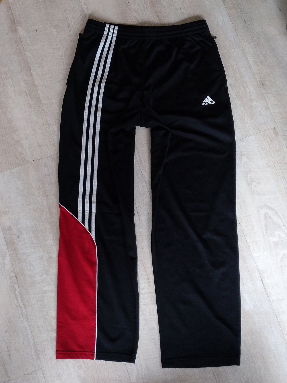 Adidas Sport Anzug Training Jacke Hose Tracksuit m M 6 rot schwarz neuwertig gebraucht etikett top