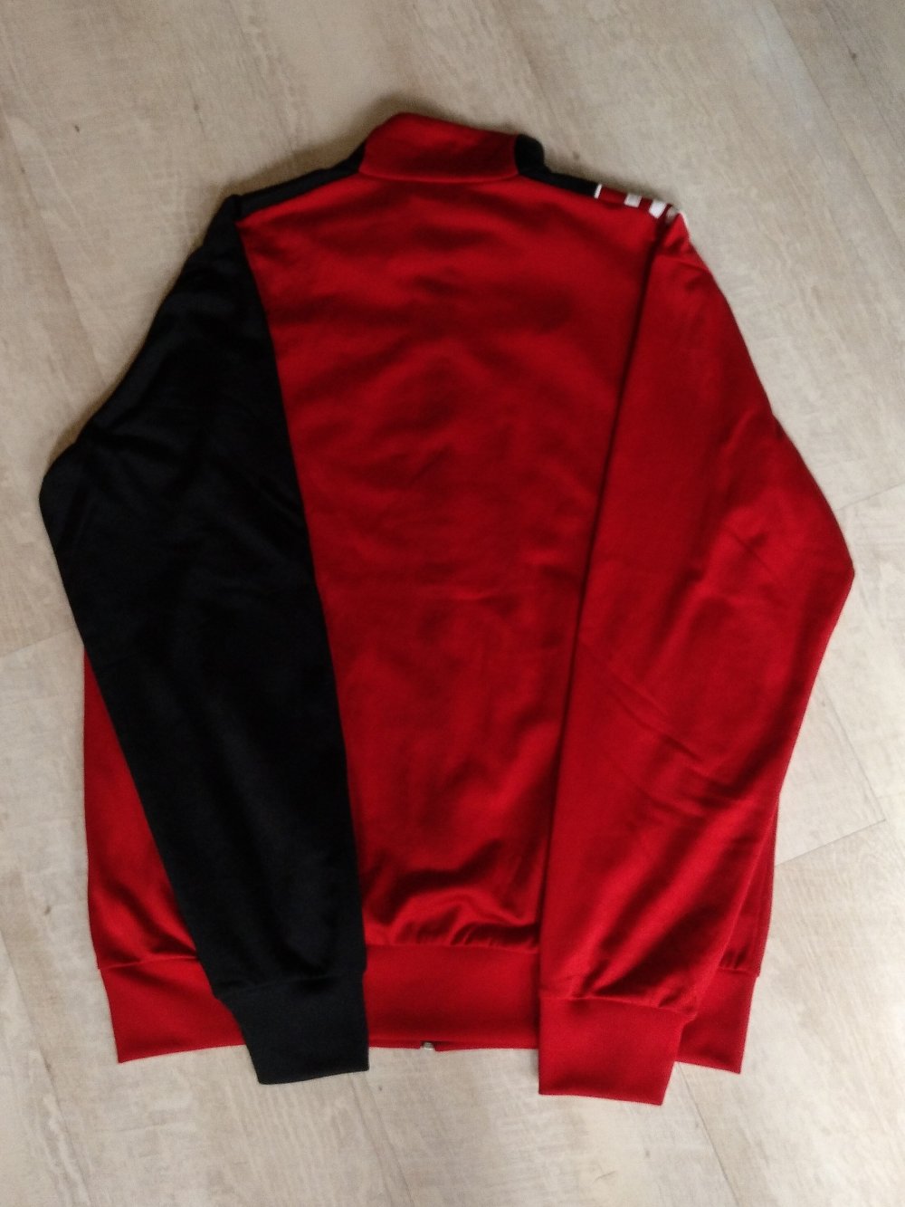 Adidas Sport Anzug Training Jacke Hose Tracksuit m M 6 rot schwarz neuwertig gebraucht etikett top