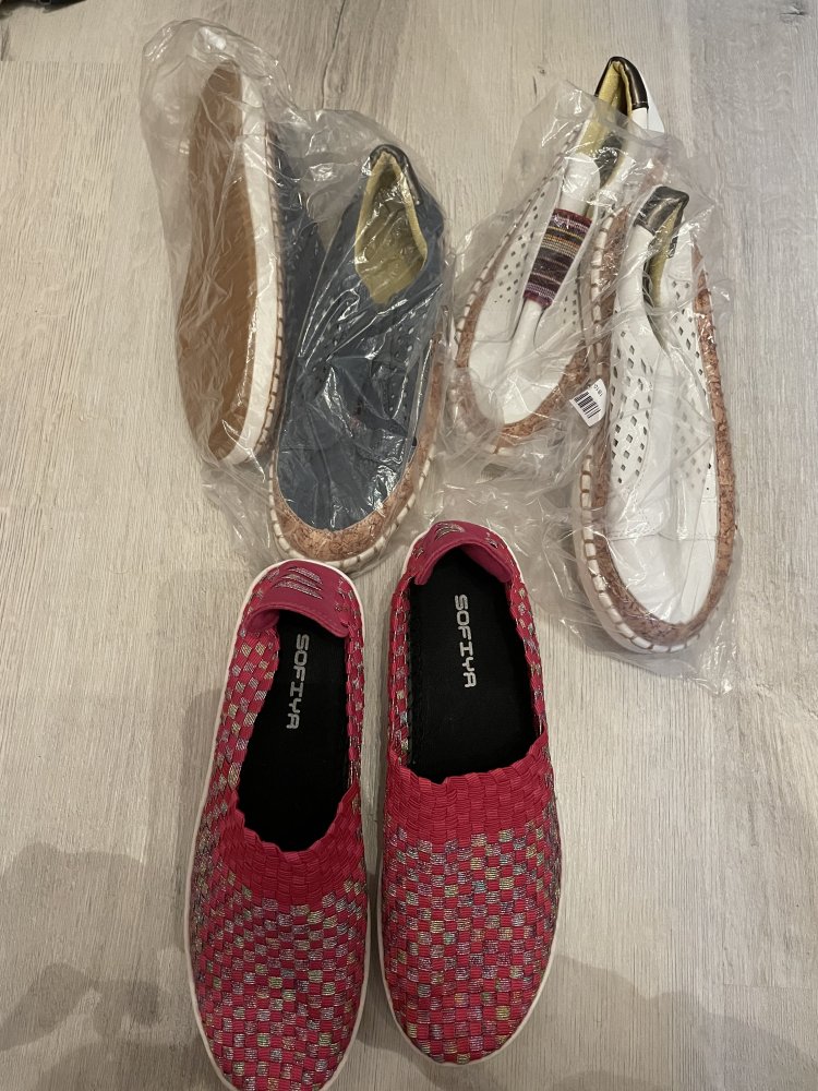 3 paar schlüpfschuhe gr 38