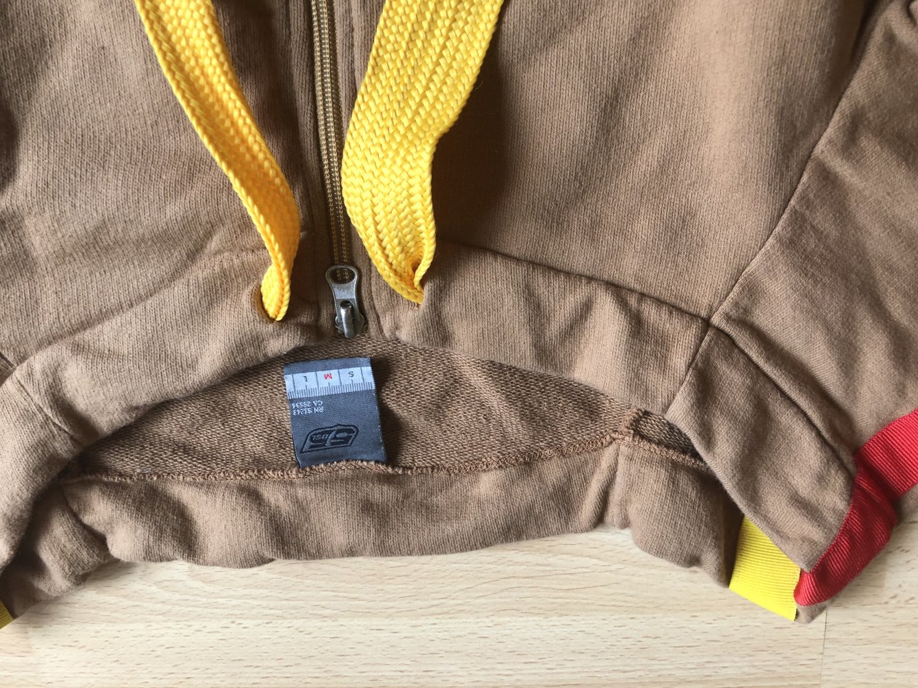 Stylische DSL55 Sweatshirt-Jacke in ocker, Senf farben, beige, braun, Diesel