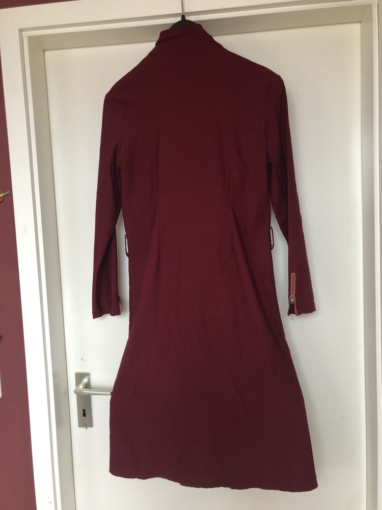 Mantel, Jacke, weinrot, bordeaux, Strech, Gr. M (S)