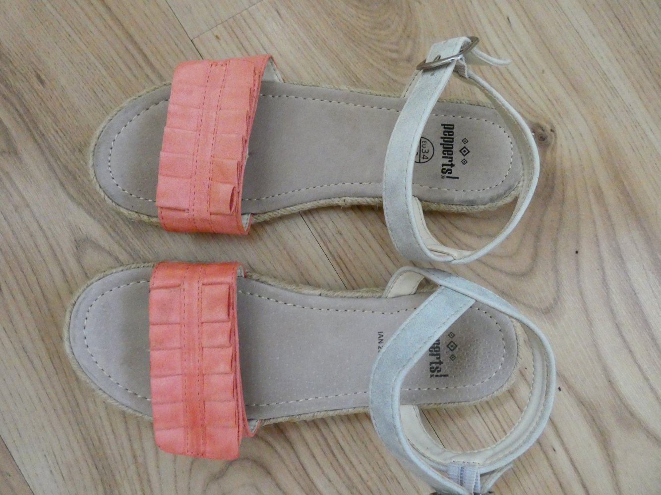 Mädchen Sandalen Rosa Gr. 34