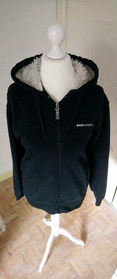 MAUI SPORTS Jacke mit Kapuze M schwarz