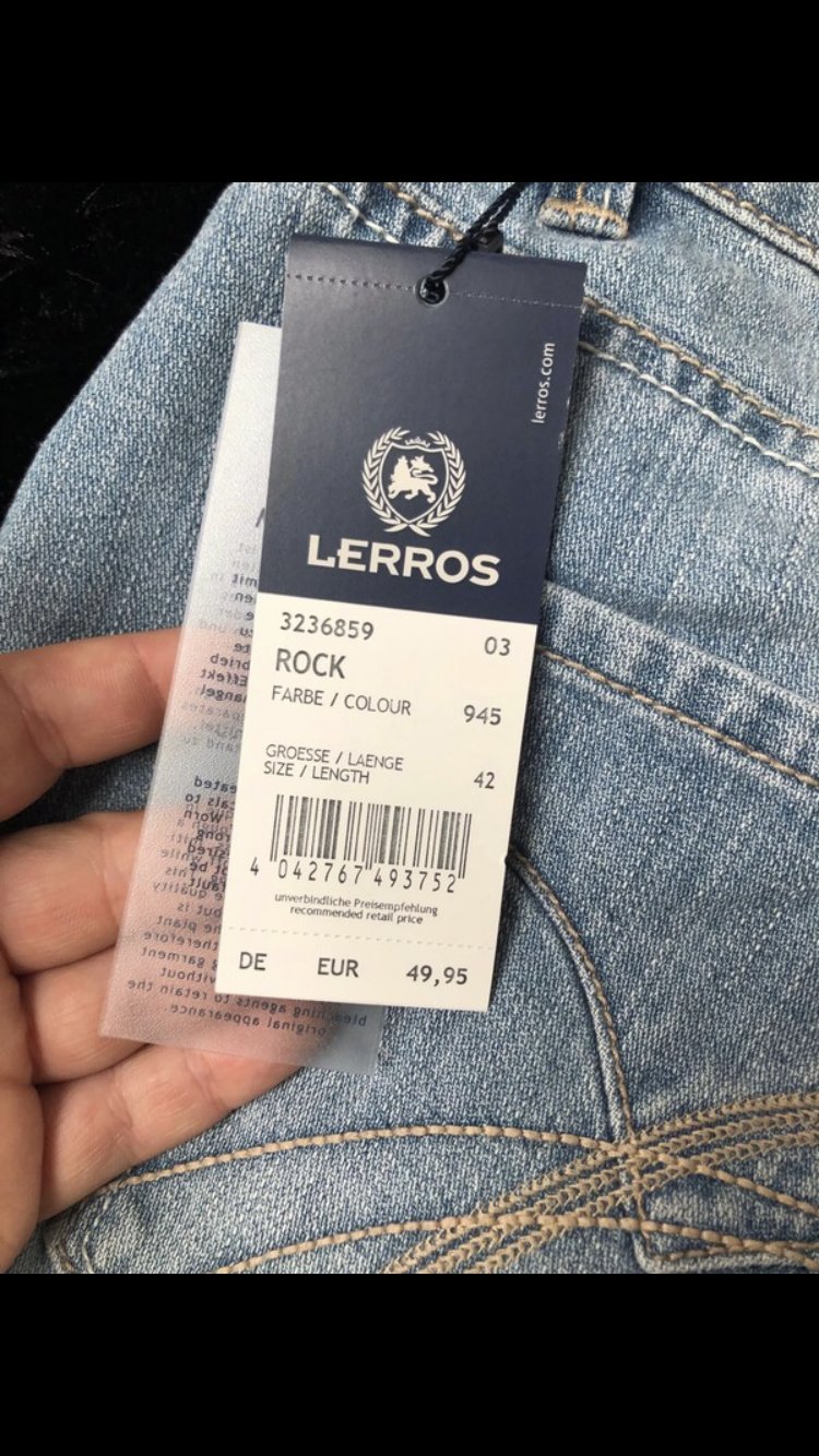 Jeansrock von Lerros