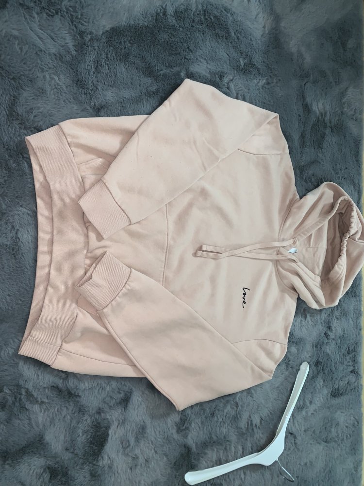 Rosa Hoodie von H&M Divided - Größe: S - Zustand: gut!
