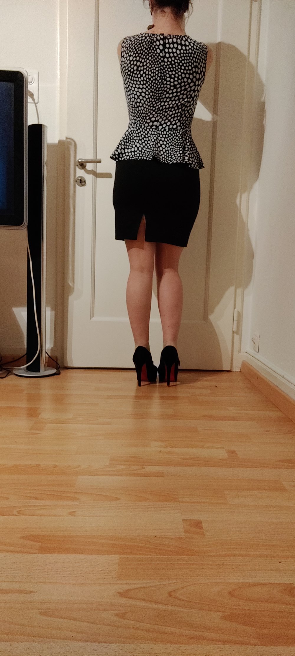 Schönes Kleid, tailliert