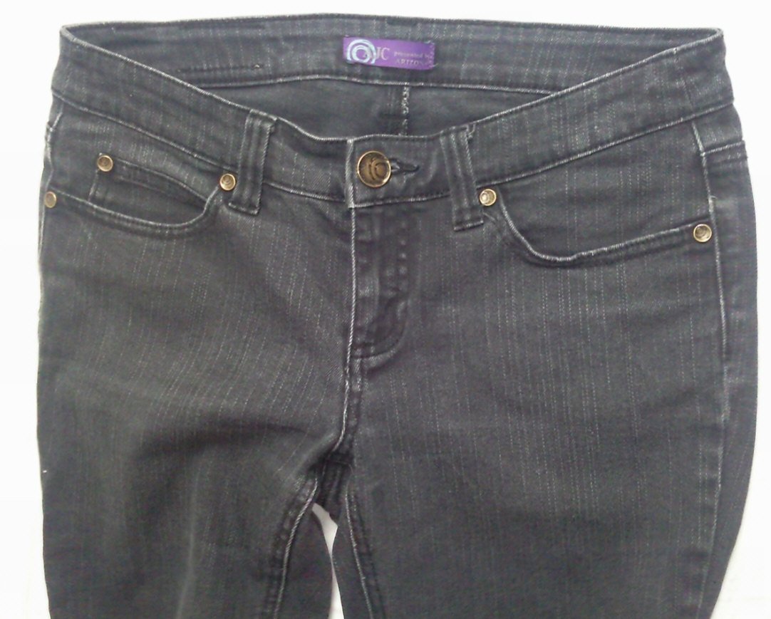 schwarze Damen Jeans, Marke: AJC, Gr. 72, Gr. S ?, ca. W29,