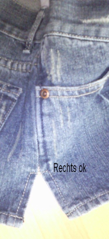 Blaue Jeans Shorts, Gr. 34, Orsay,