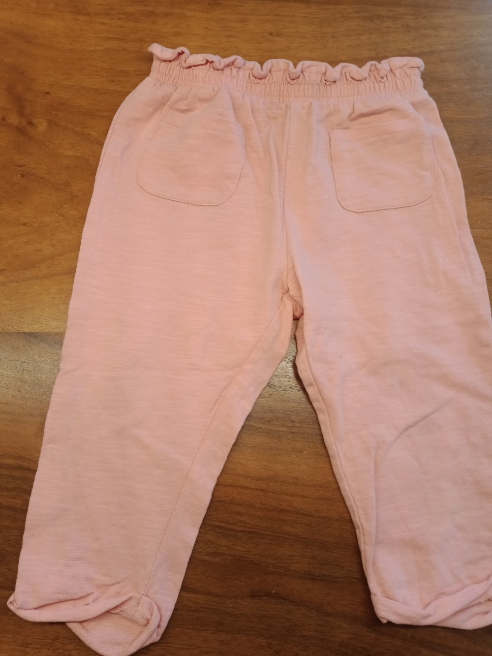 rosa Baumwoll-Hose