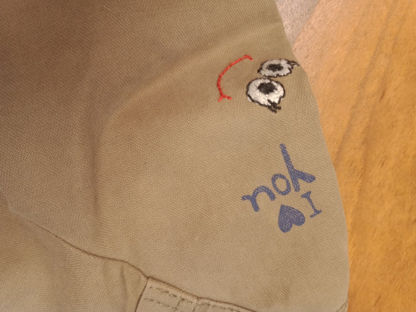 braune Uebergangsjacke