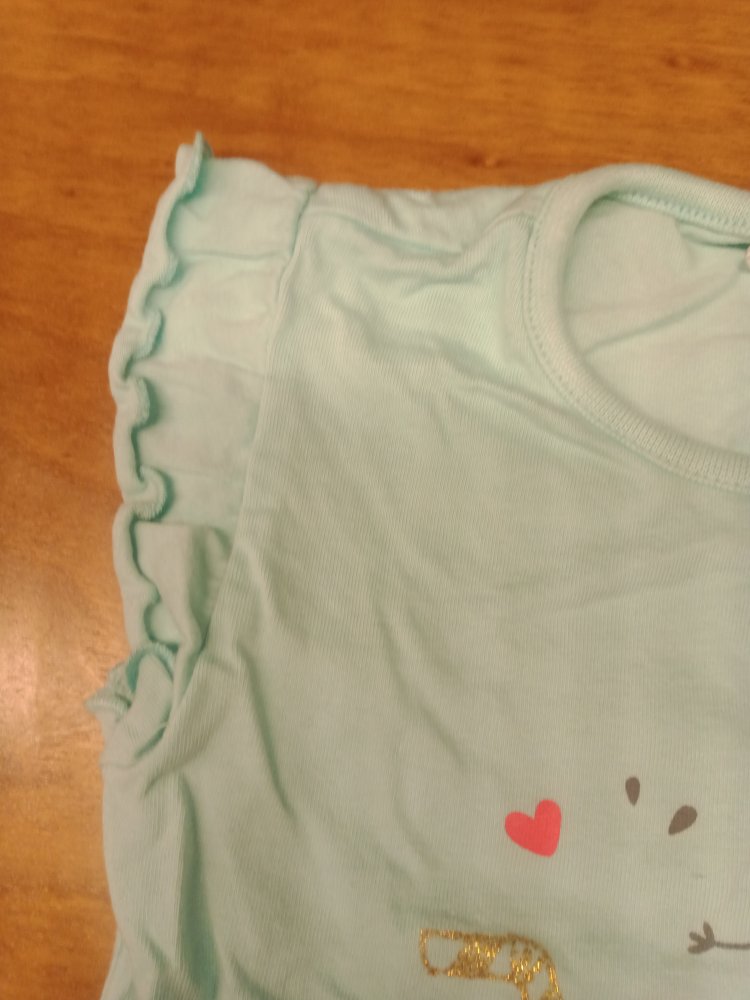 türkis Melonen-T-Shirt