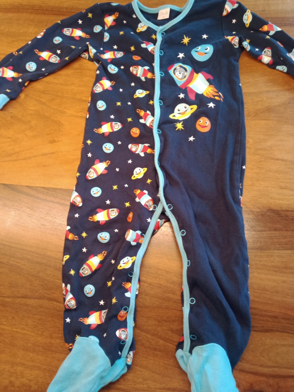 Pijama blau Rakete