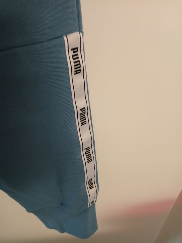 Original PUMA Trainerhose Blau, Gr. XL neu