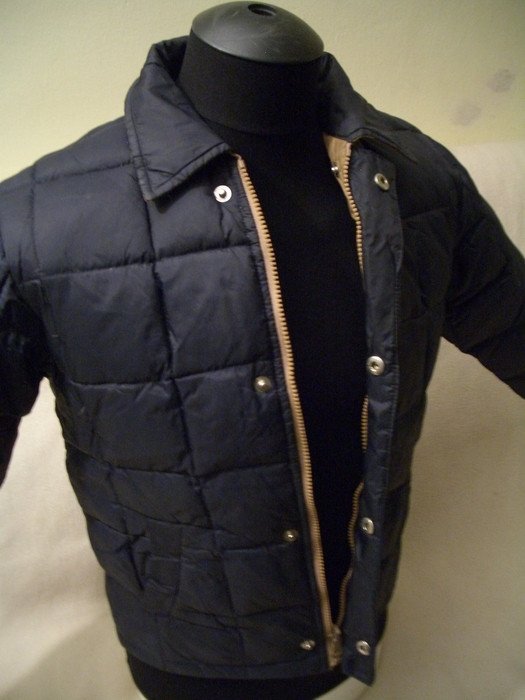 Steppjacke blau Gr. 140 Top- Zustand