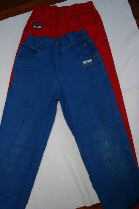 Hose 2 flanellhose 1Jeans Gr.122