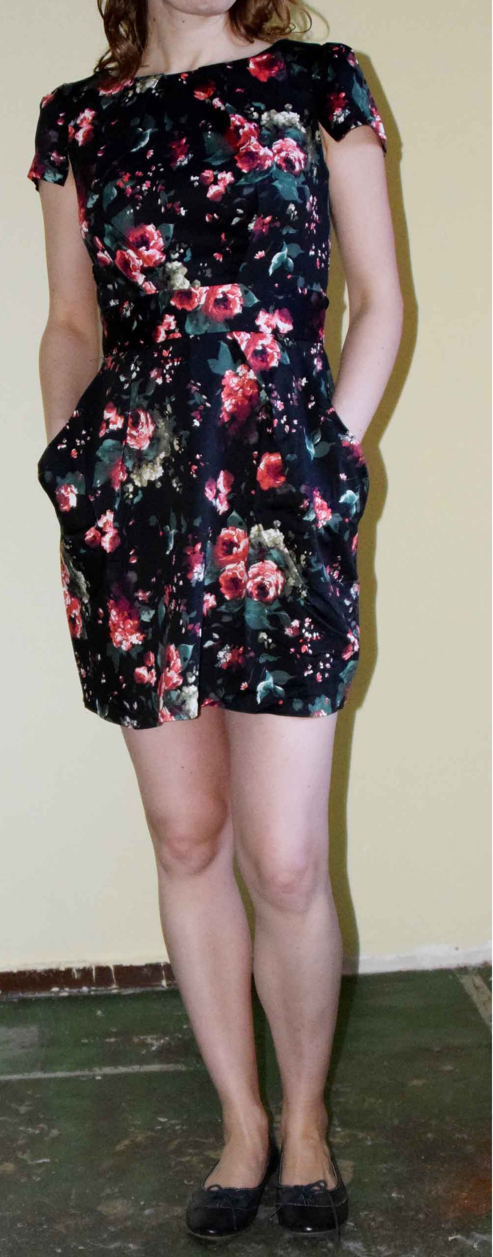 CLOSET Kleid 38 40 M L NEU Multi floral Sommer Bunt Baumwolle