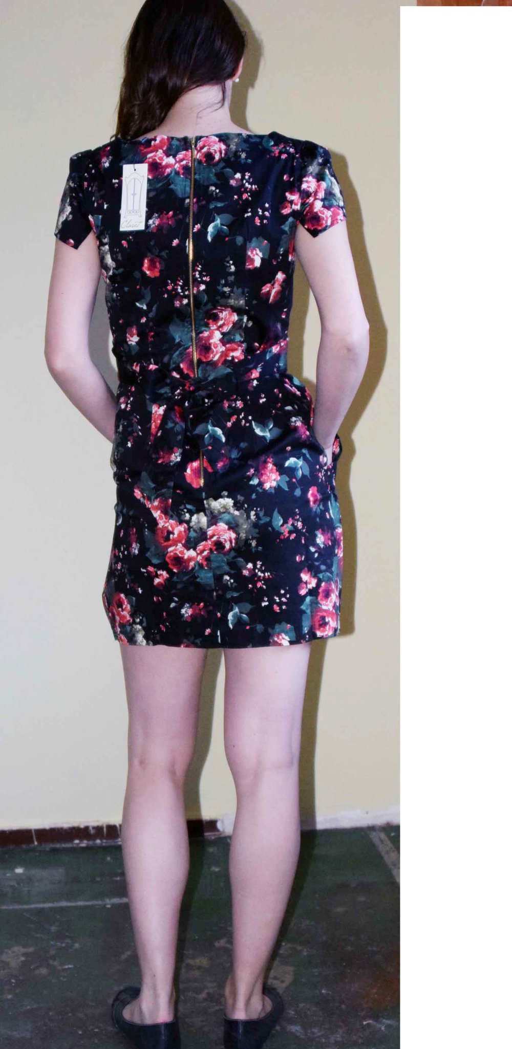 CLOSET Kleid 38 40 M L NEU Multi floral Sommer Bunt Baumwolle
