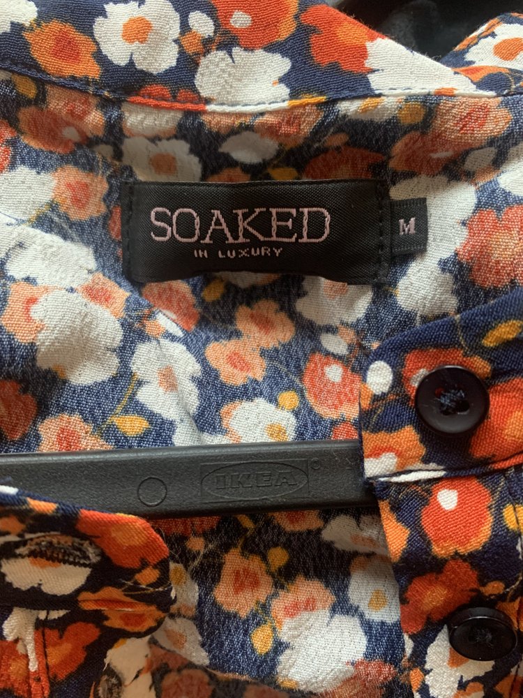 Sommerliches Maxikleid mit Blumenprint von Soaked in Luxury Gr. M