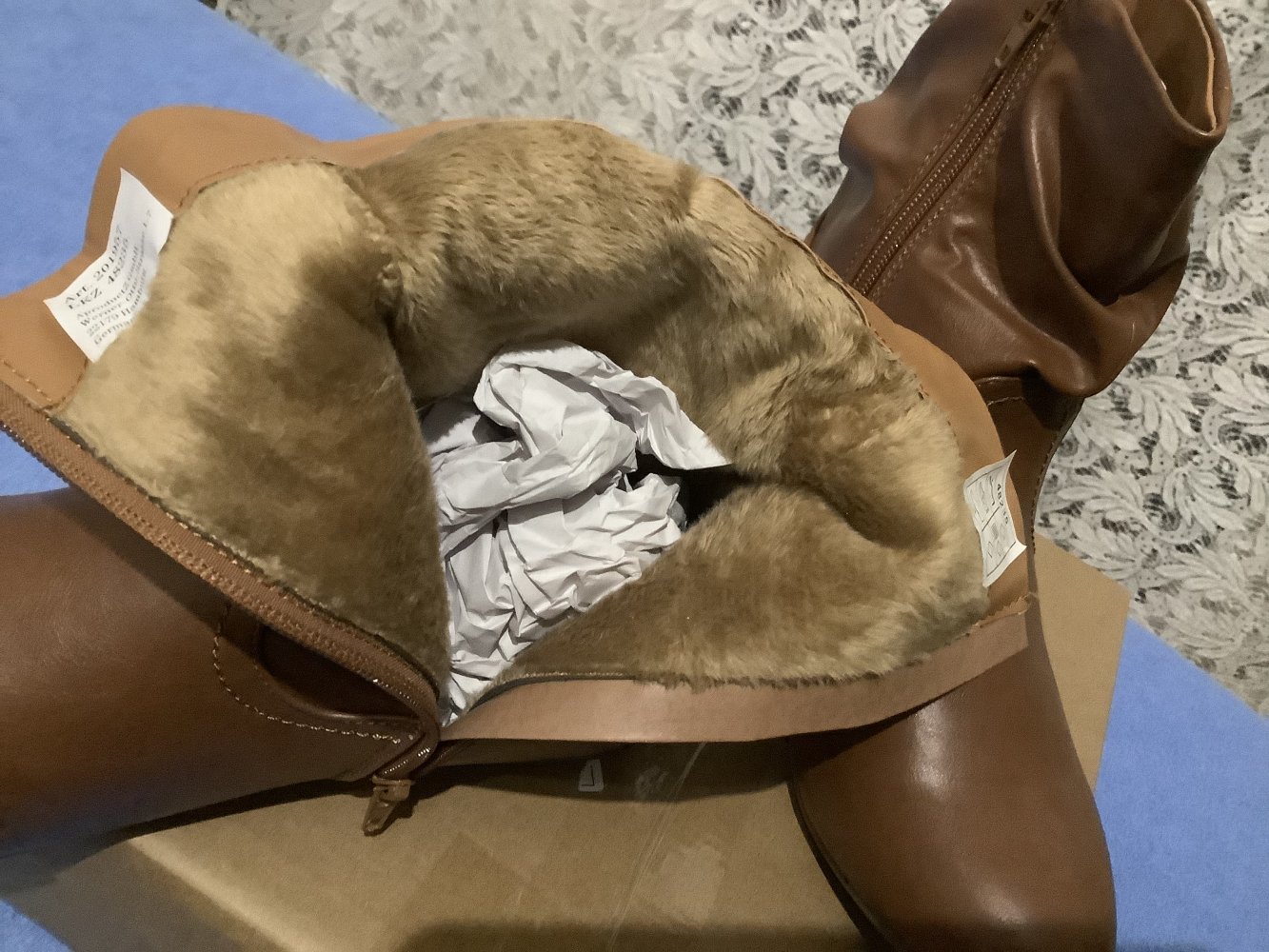 CITY WALK Stiefelette mit Raffungen am Schaft Gr. 39 