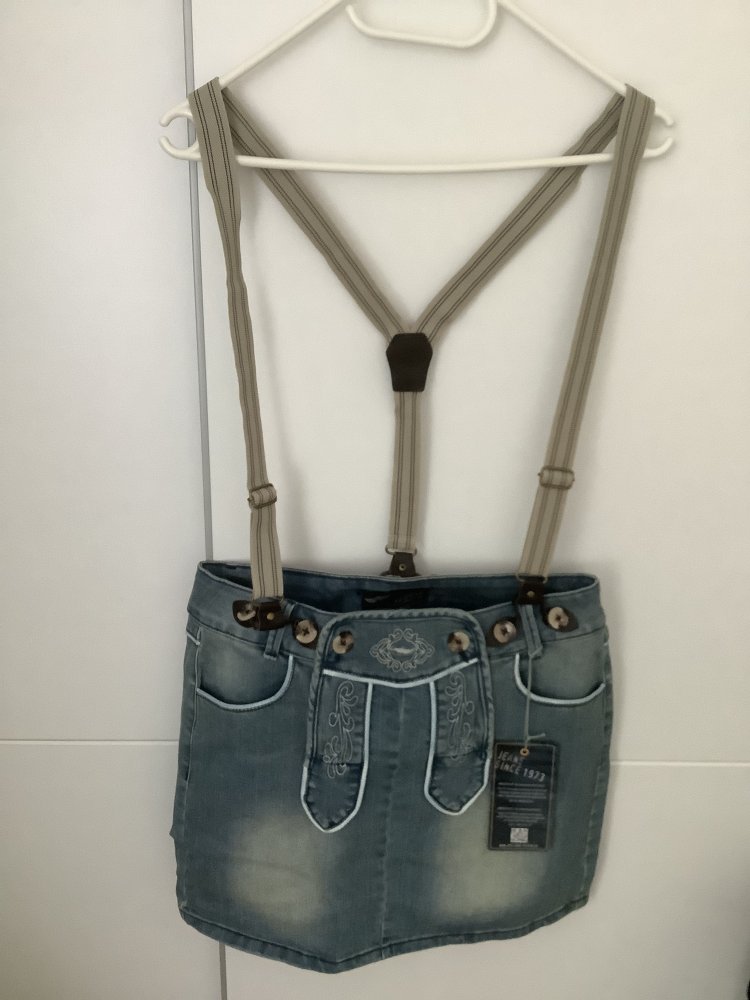 ARIZONA ROCK/TRACHTENROCK GR. 38 neu denim 