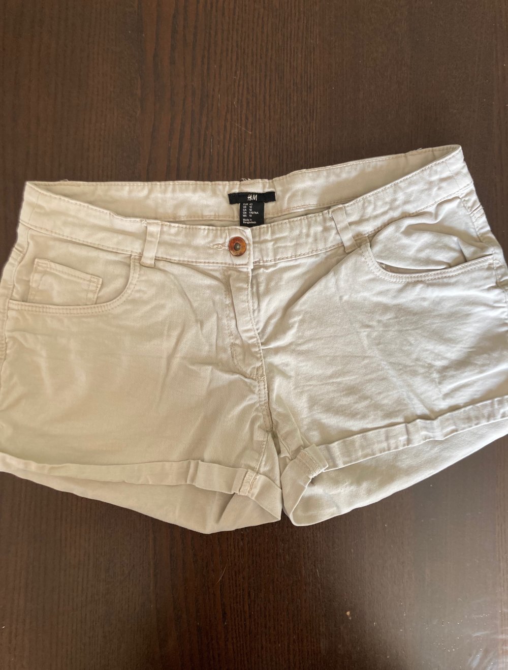 Jeans Shorts beige