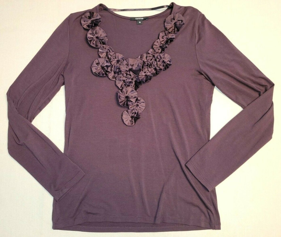 Comma Damen Langarmshirt in der Größe 38 Top Zustand