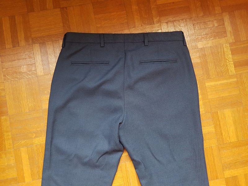 Bertoni Anzug Sakko Anzugshose Blau Gr. 48