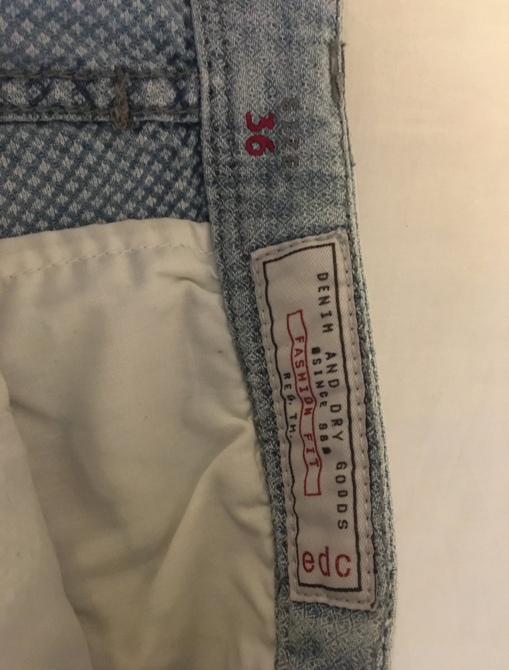 Jeansrock Edc 36