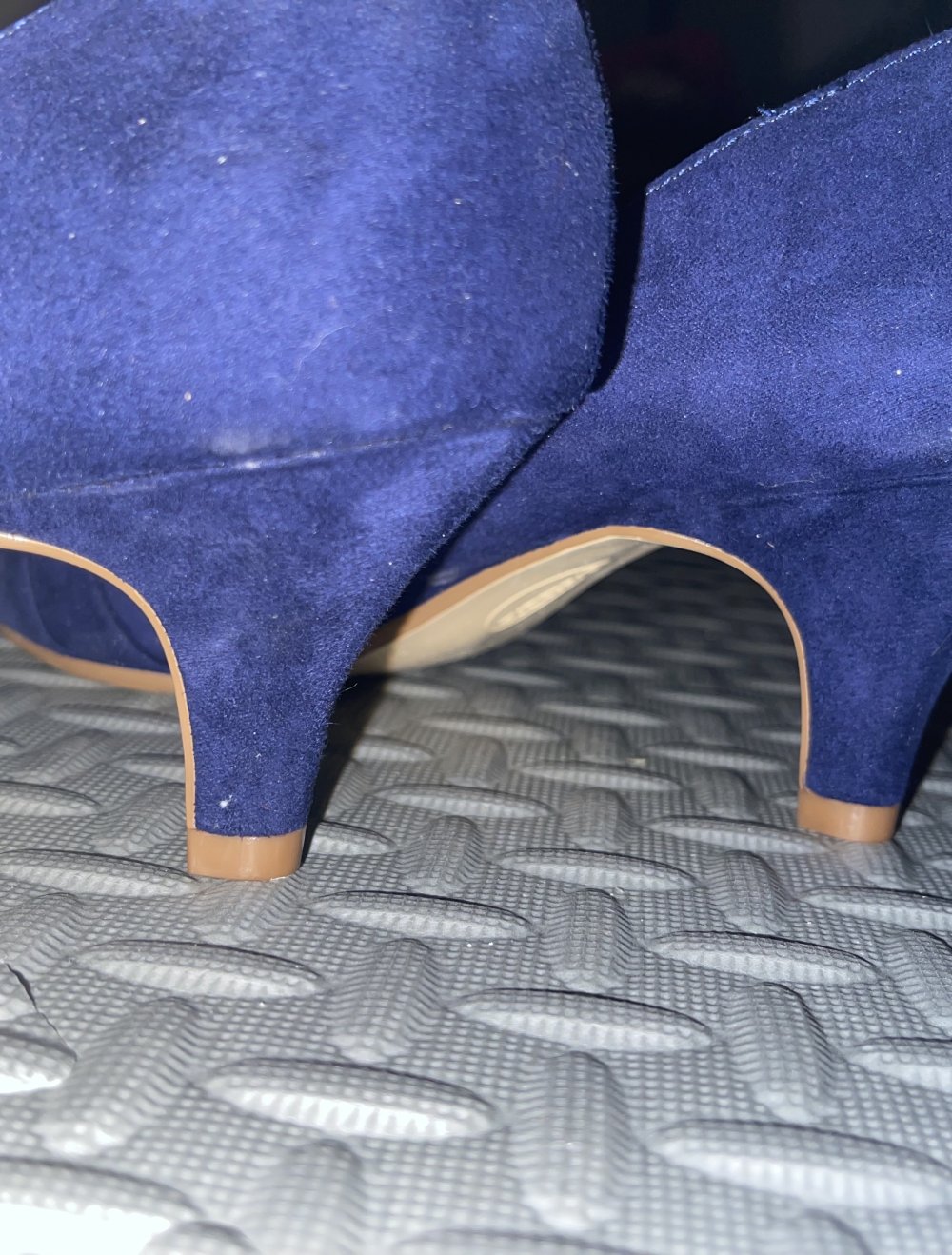 Marineblaue Schuhe