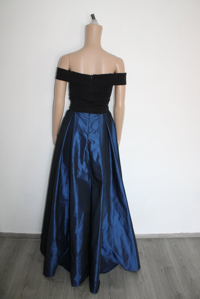 Damen Abendkleid mit Tasche, S, 36