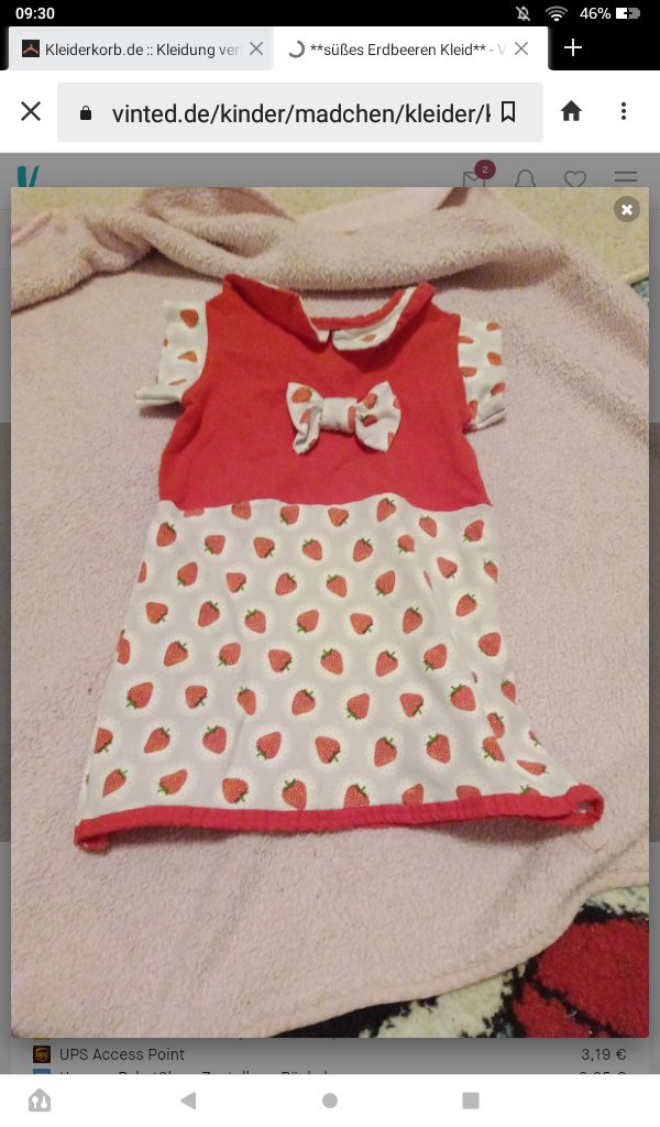 Süßes Kleid für Mädchen