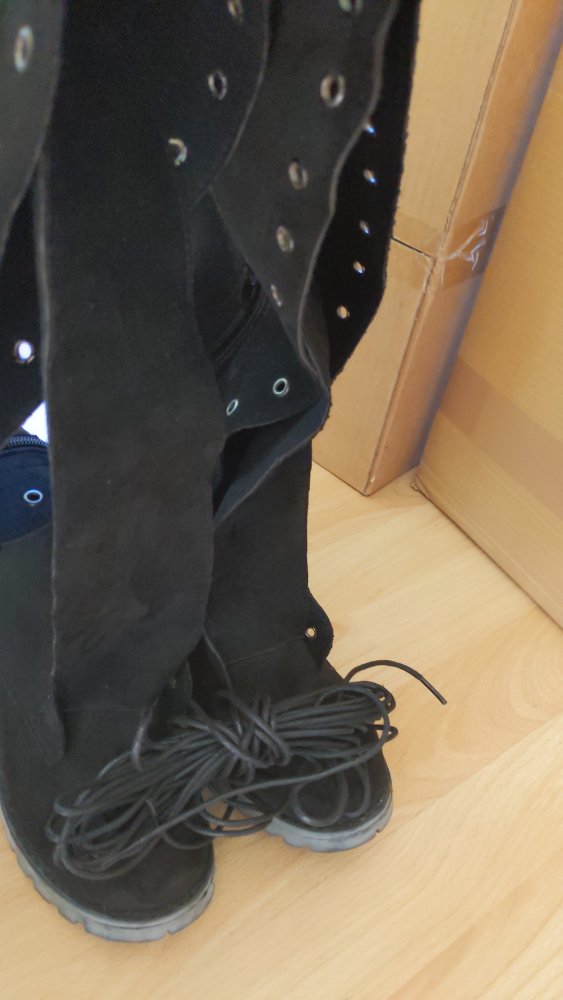 Overkniesstiefel
