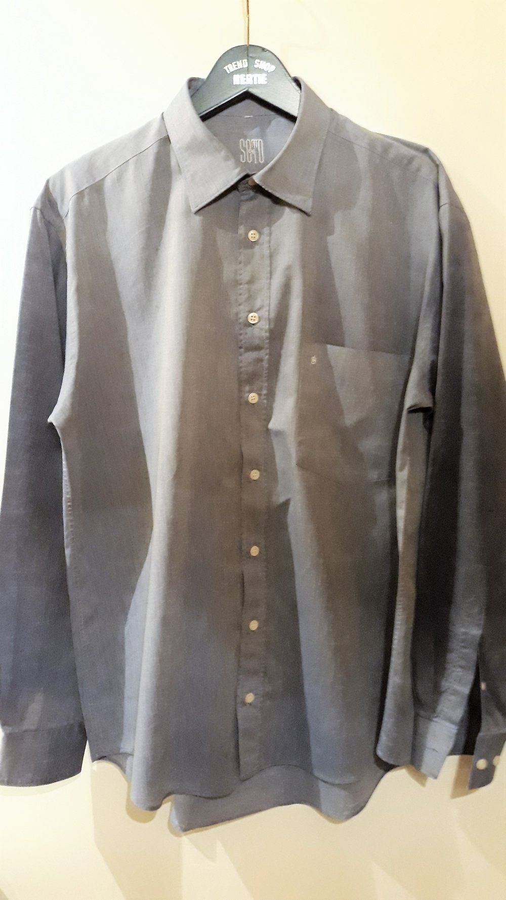 Schönes Herrenhemd von Desoto, Gr. XXL, blau, Jetzt nur 3,-€