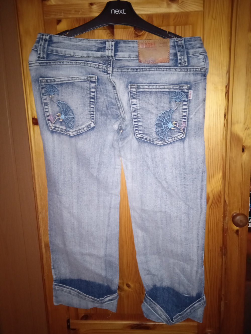 Jeans 3/4 Hose Größe S neuwertig 