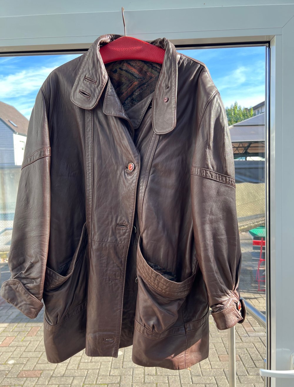 Lederjacke