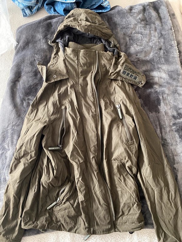 Herren- Damen Windbreaker Größe M Superdry
