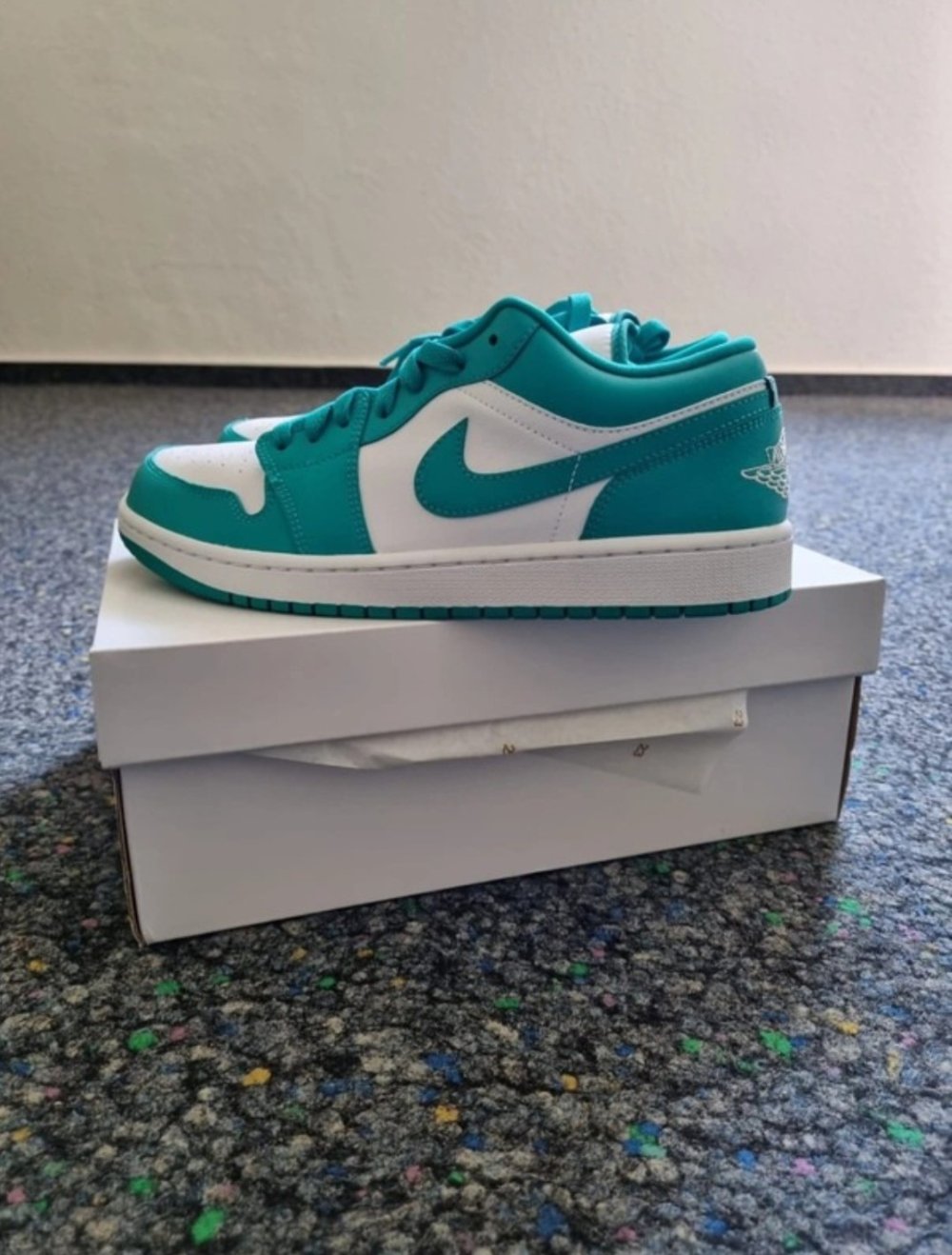 Air Jordan 1 LOW Türkis (Größe 42.5)