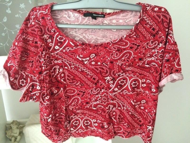 Bandana crop Top