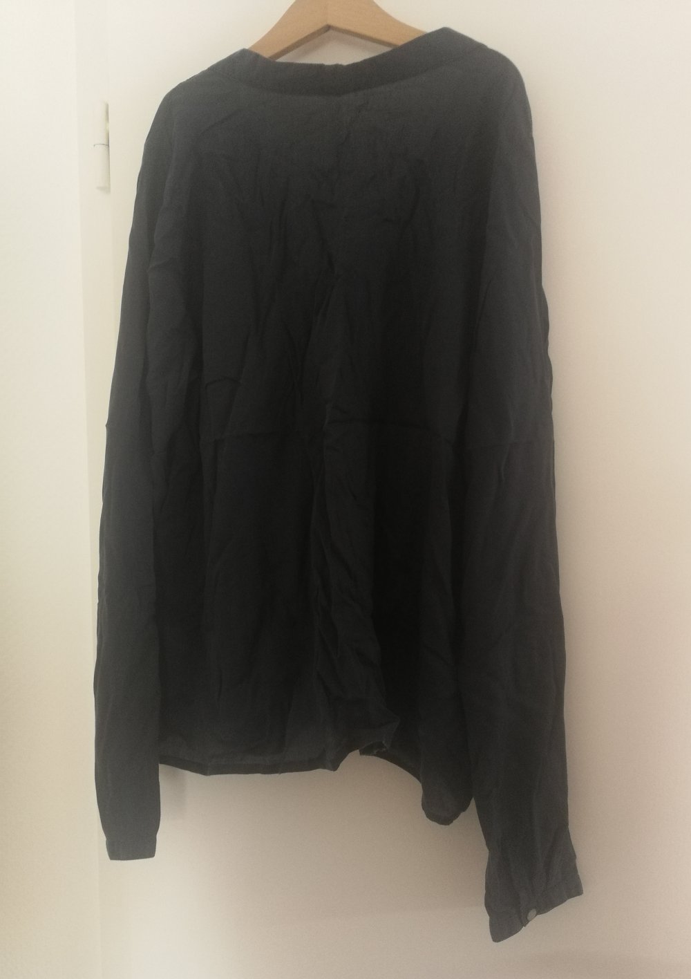 Blaue Wickelbluse Armedangels M 