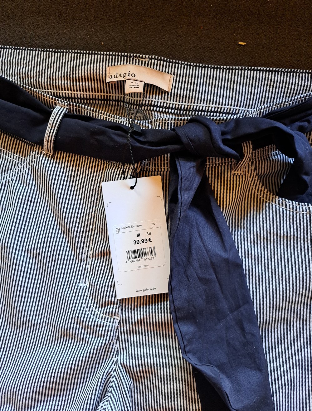 Stoff Hose