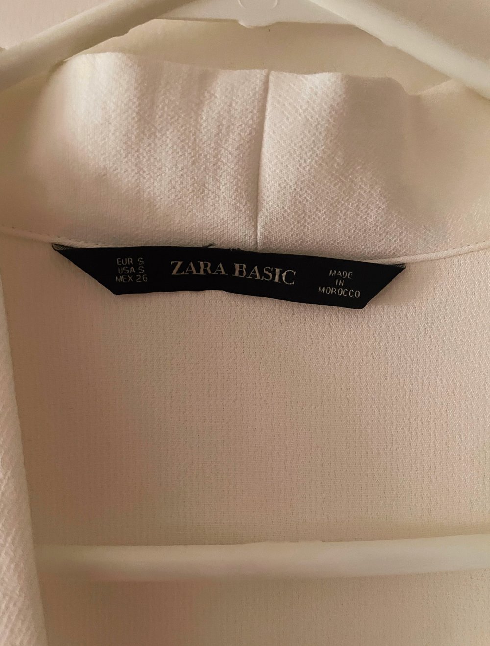 blusenkleid von zara gr s