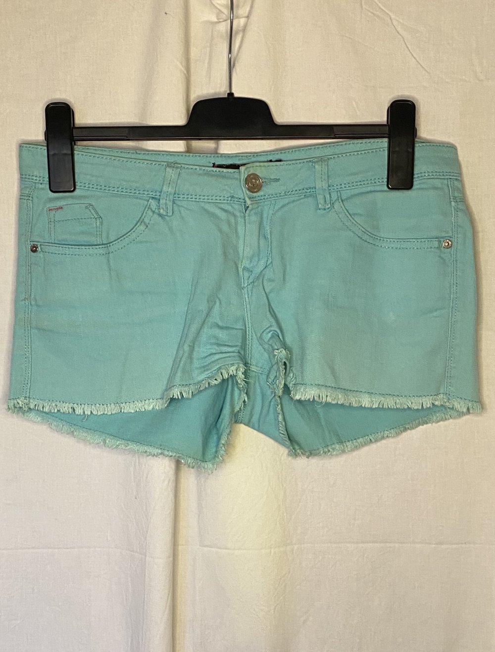 Hell Blaue Hotpant Shorts