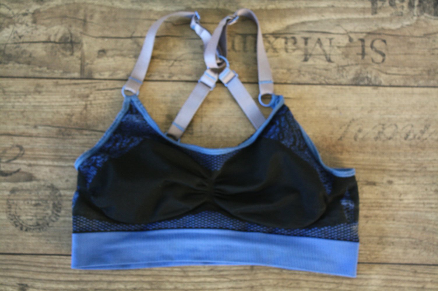 Crivit Sport BH Sport Bustier Soft Bra Yoga Gymnastik Fitness S 36 38 oder 75 C 