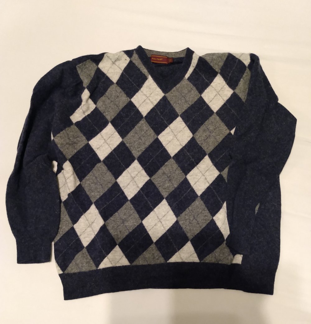 Peter Fitch Pullover kariert
