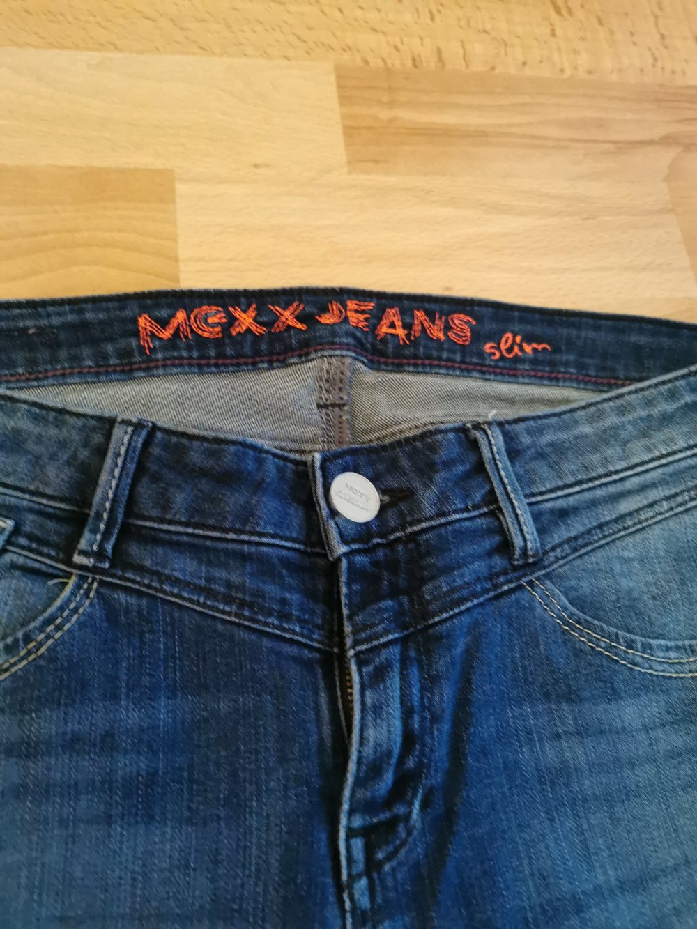  blaue Damen- Jeans- Hose, von „Mexx“, Gr. W 30