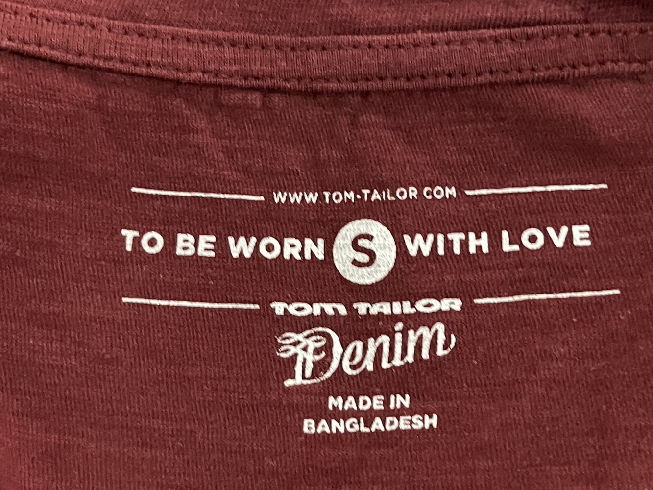 Tom Tailor T-Shirt. Größe S