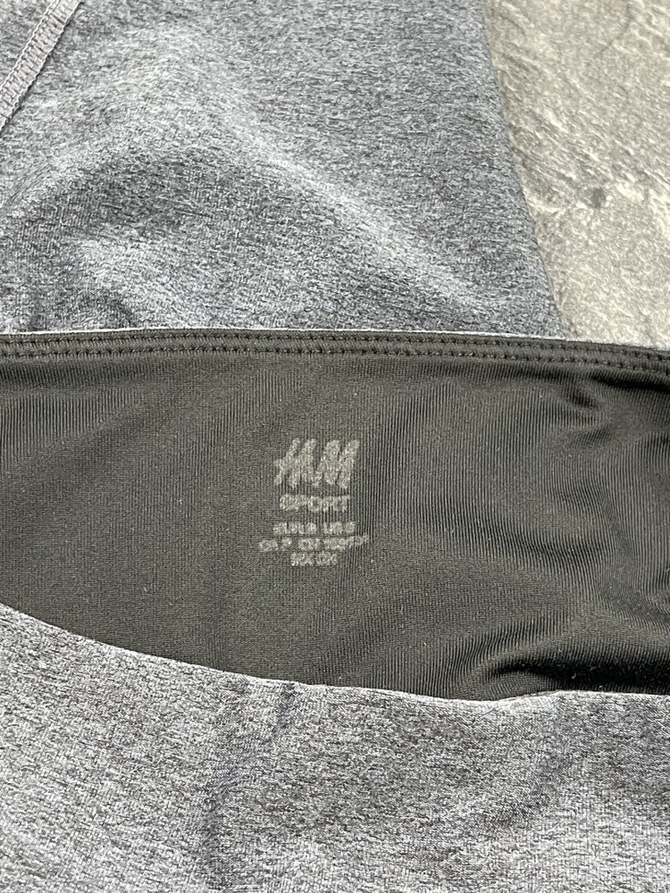 Graue H&M Sportleggings - Größe S